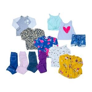 Girls 2T Clothing Bundle - 13-Piece Set